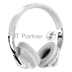 Беспроводные/проводные наушники More Choice HW33 белый, накладные, Bluetooth + проводной, до 10 ч