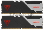Оперативная память Patriot Viper Venom, DDR5, 32GB (2x16GB), 5600MHz, CL36, DIMM, с радиаторами, RGB, черный