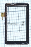 Сенсорное стекло (тачскрин) QSD 702-09017-03, черное