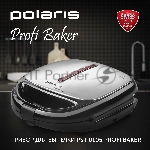 Сэндвичница POLARIS PST 0105 мощность 850 Вт механическое управление материал корпуса: металл и пластик панель для сэндвичей, панель-гриль, панель для венских вафель, панель для орешков, панель для тонких вафель защита от перегрева антипригарное покрытие индикатор работы, вид 13