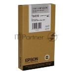 Картридж струйный Epson C13T603900 светло-серый для Epson Sty Pro 7800/9800/7880/9880 (220мл)