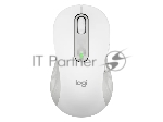 Мышь беспроводная Logitech Signature M650 L белый, 4000 dpi, радиоканал, Bluetooth, USB, кнопки - 5