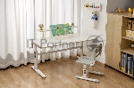 Стол детский Cactus CS-KD01-LBL столешница МДФ, голубой 100x80x60см
