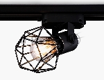 Трековый однофазный светильник Ambrella light GL5002 BK черный E27 max 40W D92*163