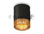 Светильник Ambrella Light XS6302044 SBK/CF черный песок/кофе MR16 GU5.3 (C6302, N6154)