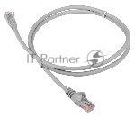 Патч-корд LANMASTER LSZH UTP cat.5e, 15 м, серый