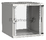 Шкаф ITK LWE3-12U64-GF LINEA WE 12U 600x450 мм дверь стекло серый