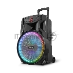 Портативная акустика Blackton Bt PBS2115 черный Мощность RMS 40 Вт Bluetooth