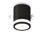 Светильник Ambrella Light XS6302060 SBK/FR черный песок/белый матовый MR16 GU5.3 (C6302, N6221)