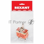 Тумблер Rexant 250V 15А (6c) ON-OFF-ON двухполюсный (KN-203) Индивидуальная упаковка 1 шт
