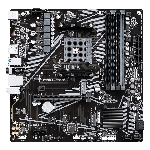 Материнская плата Gigabyte B550M-K WIFI6E, AM4, AMD B550, 4xDDR4, 4xSATA, 2xM.2, 1xPCIe 4.0 x16, 1xPCIe 3.0 x1, 1xHDMI, 1xDP, 1x1Gb LAN, Wi-Fi 6E, Bluetooth 5.3, 4xUSB-A 5Gbps, 4xUSB-A 2.0, 1xPS/2, 3x3.5 мм, 7.1, mATX