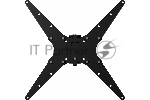 Кронштейн LE'STER LST-410.05 ТВ 10"-65" vesa 400x400, черный, 2 колена