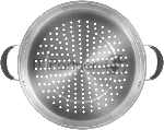 Кастрюля-пароварка Rondell RDS-1815, 30.4 л, 32 см, с крышкой, сталь, вид 3
