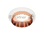 Комплект встраиваемого светильника Ambrella light XC6512025 SWH/PPG белый песок/золото розовое полированное MR16 GU5.3 (C6512, N6135)
