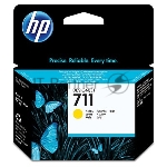 Картридж струйный HP №711 CZ132A желтый для HP DJ T120/T520 (29мл)