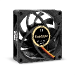Вентилятор для корпуса ExeGate EX07015B3P черный, 70 мм, 3000 об/мин, 27 дБ, 3 pin