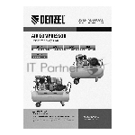 Компрессор воздушный рем. привод BCI4000-T/100, 4,0 кВт, 100 литров, 690 л/мин// Denzel, вид 6