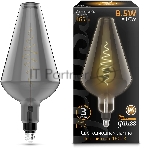 Лампа LED Filament Vase E27 8.5W Gray 165lm 1800K 1/2 180802005 Gauss