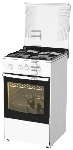 Плита газовая Darina 1B1 GM 441 018 W белый/черный, конфорок 4 шт, духовка 50 л, 50 см x 85 см x 51 см