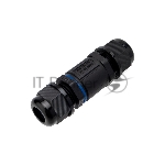 Кабельный коннектор I-образный (3PIN  0,5-1,5мм2) IP68 Rexant