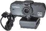 Веб-камера ExeGate Stream C940 Wide 2K 2560x1440, 30 кадр/с, USB Type-A, микрофон (шумоподавление), универсальное крепление, штатив в комплекте