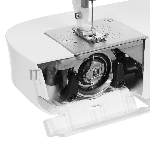 Швейная машина Singer M 2105 белый, электромеханическая, вертикальный качающийся, 8 операций, петля полуавтомат, вид 3