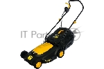 Газонокосилка электрическая Huter ELM-1400/ELM-1400P, от сети, 1100 Вт