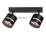Светильник Ambrella light TN71060/2 BK черный GX53/2 max 12W 280*85*150