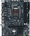 Материнская плата AFOX IH510D4-MA-V4, LGA 1200, Intel H510, 2xDDR4, 3xSATA, 1xM.2, 1xPCIe 3.0 x16, 1xPCIe 3.0 x1, 1xHDMI, 1xDP, 1x1Gb LAN, 2xUSB-A 5Gbps, 2xUSB-A 2.0, 3x3.5 мм, 5.1, mATX