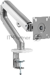 Кронштейн для мониторов Ultramounts UM734SIL серый/серебристый 17"-27" макс.7кг крепление к столешнице поворот и наклон