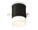 Светильник Ambrella Light XS6302063 SBK/FR черный песок/белый матовый MR16 GU5.3 (C6302, N6248)