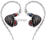 Проводные наушники FiiO FH5s черный/медный, внутриканальные, Jack 3.5/2.5/4.4 мм, сменные штекеры