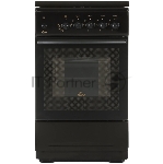 Плита Газовая Кинг (FLAMA) FG 2411 B, Цвет коричневый
