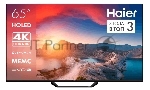 Телевизор Haier 65" DH1VNBD01RU S2 Pro черный QLED 4K UHD 60Hz Smart TV Android TV 2GB/32GB