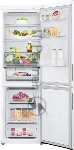Холодильник LG GC-B459AQQW белый двухкамерный 234/110л морозилка снизу, No Frost