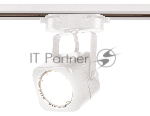 Трековый однофазный светильник со сменной лампой Ambrella light GL5107 WH белый GU10 max 12W