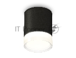 Светильник Ambrella Light XS6302064 SBK/FR/CL черный песок/белый матовый/прозрачный MR16 GU5.3 (C6302, N6241)