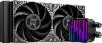 Система жидкостного охлаждения ID-Cooling DX240 MAX ARGb черный 120мм алюминий+медь 2150rpm 32.5db 4-pin 300W