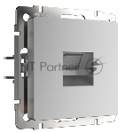 Телефонная розетка RJ-11 (серебряный)