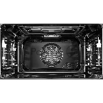 Встраиваемый духовой шкаф Kuppersberg KMW 612 Black с СВЧ, 45 см, 50л, 12 режимов, гидролизная очистка, черный
