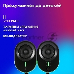 Акустическая система Оклик OK-303A 2.0 черный 20Вт BT, вид 13