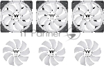 Система жидкостного охлаждения Thermaltake MAGFloe 360 Ultra ARGB Soc-AM5/AM4/1200/1700/1851 черный 4-pin 30.6dB Al+Cu LCD Ret (CL-W432-PL12SW-A), вид 11
