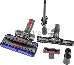 Пылесос Dyson CY28 Parquet 2 серый/фиолетовый, 170/600 Вт, уборка сухая, пылесборник контейнер 1.5 л, вид 22