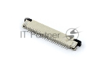 Разъем FPC  Half Coverage Top Contact 0.8K-BS-24PWB 24 pin высота 2мм шаг 0,8мм