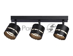 Светильник Ambrella light TN71064/3 BK черный GX53/3 max 12W 405*85*150