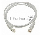 Патч-корд LANMASTER LSZH UTP cat.5e, 0.5 м, серый