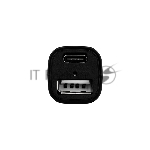 Зарядное устройство в прикуриватель Rexant USB x Type-C, 18W, с Quick charge, черный