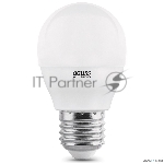 Светодиодная лампа GAUSS 53227T LED Elementary Шар 7W E27 4100K 1/40 (3 лампы в упаковке)