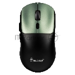 Мышь игровая беспроводная Dual BT+USB с зарядкой Smartbuy X7 черно-зеленая (SBM777DGG) /40.  "