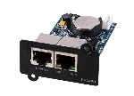 SNMP карта CBR PMC-01R для удаленного управления по сети Ethernet c Русским интерфейсом, 2xRJ45, PowerMaster